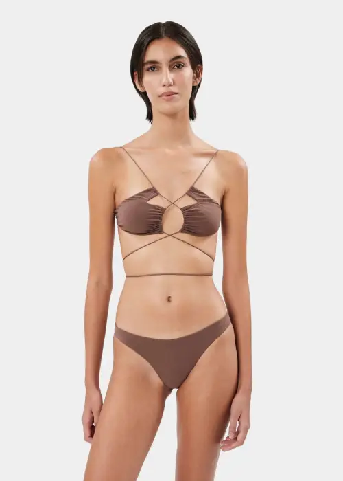 AMAZUIN JADIA REGULAR TAUPE BROWN