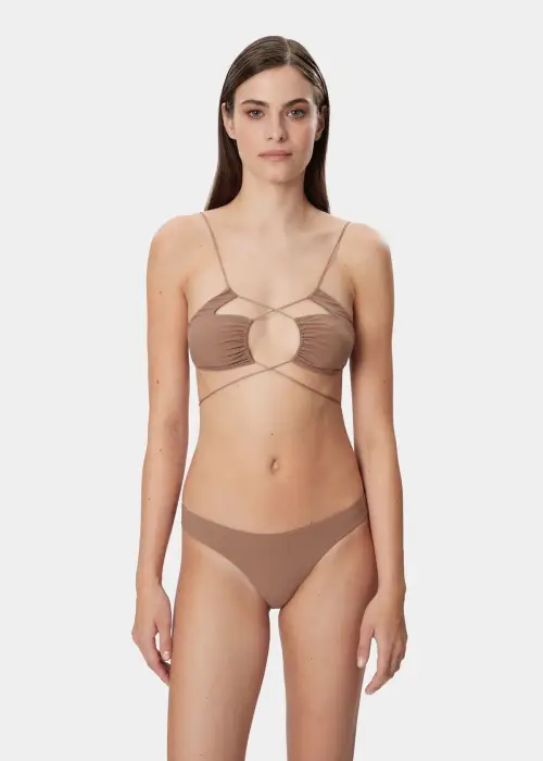 AMAZUIN JADIA THONG DESERT TAN