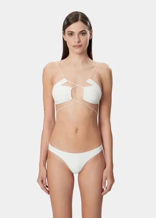 AMAZUIN JADIA THONG OFF WHITE