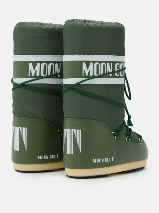 MOON BOOT ICON NAYLON FOREST GREEN
