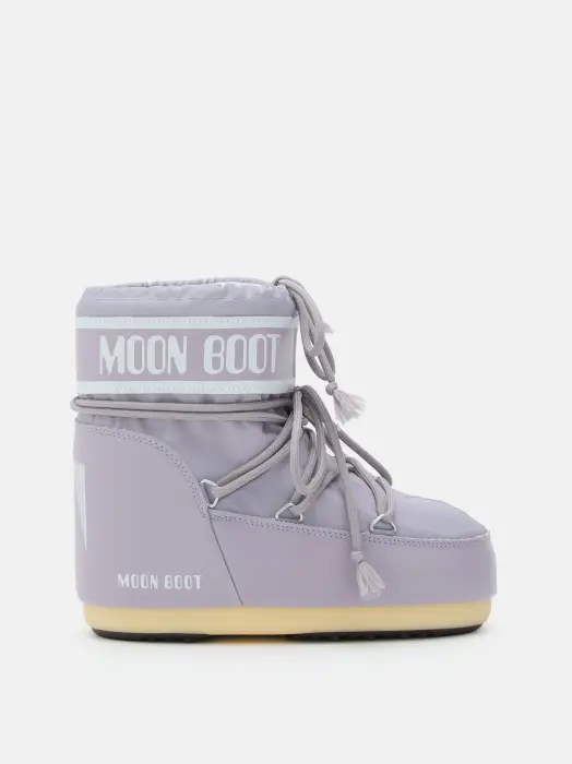 MOON BOOT LOW NYLON LILAS