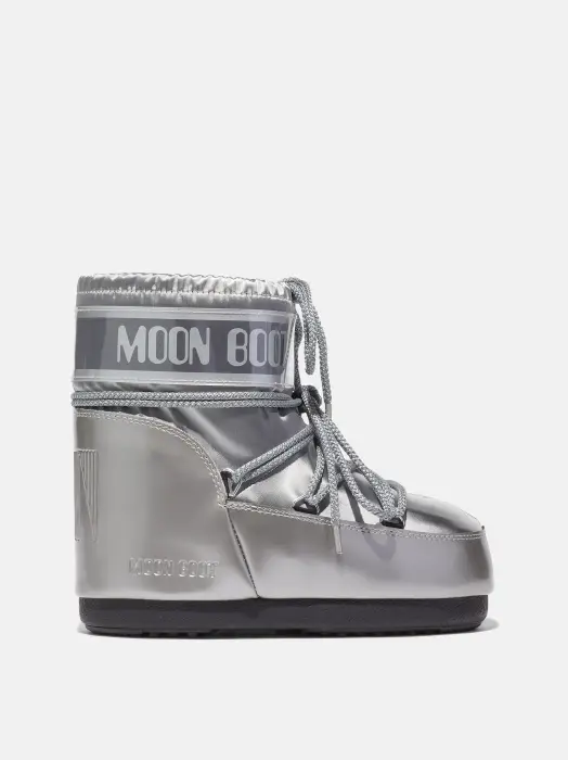 MOON BOOT LOW GLANCE SILVER