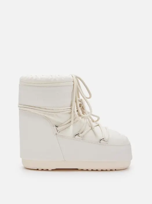 MOON BOOT LOW RUBBER CREAM
