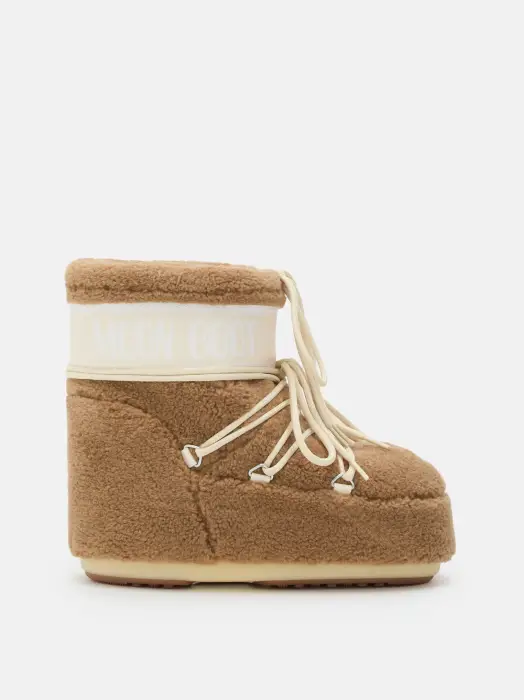 MOON BOOT LOW FLEECE CAMEL