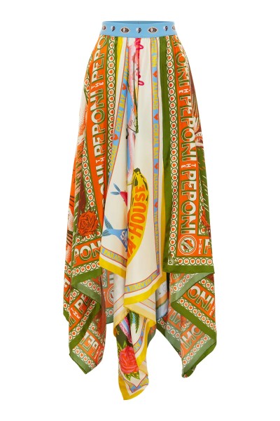 ALEMAIS PARADISO SCARF SKIRT