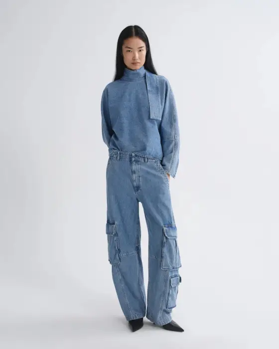 AGOLDE AMBIKA UTILITY PANT IN RESET