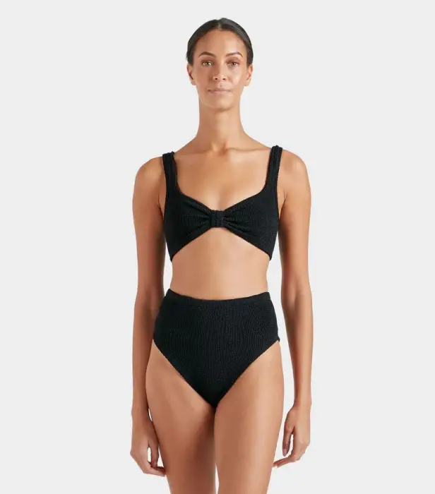 HUNZA JUDY BIKINI BLACK