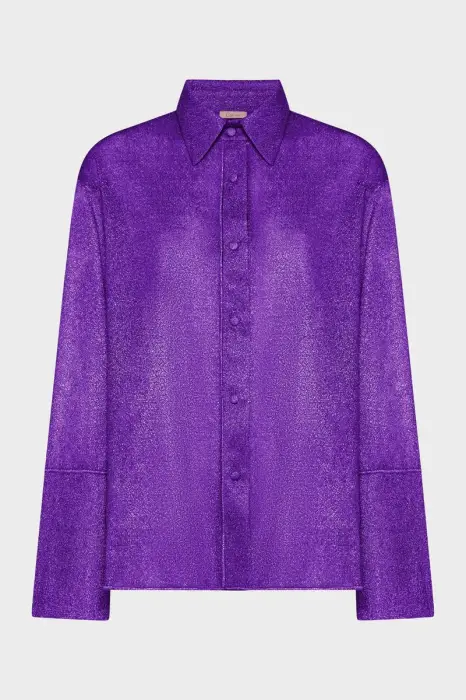 0SEREE GLAZED LUMIERE SLEEVES SHIRT