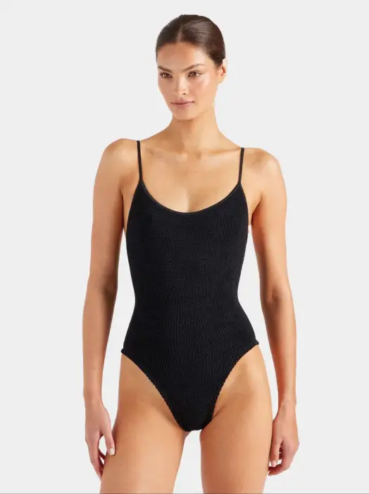 HUNZA PAMELA SWIM BLACK