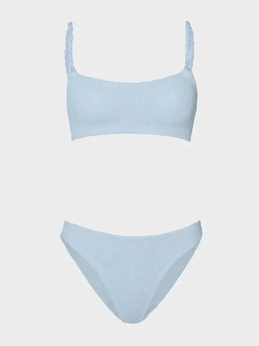 HUNZA PHOEBE BIKINI MET/ICE/BL