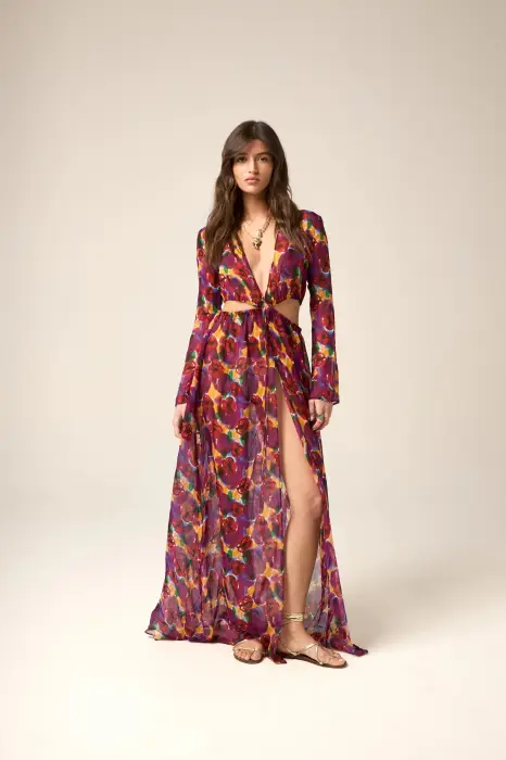 R.OLGA PINA DRESS P.RAFAELXS-S