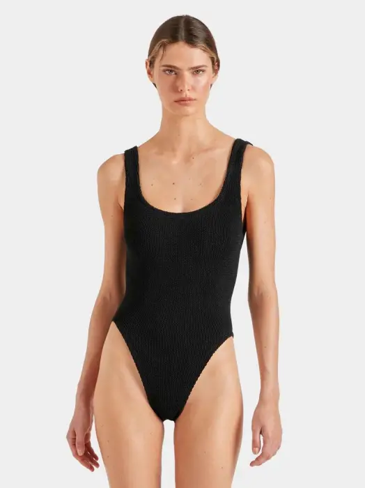 HUNZA SQUARE SWIM BLACK