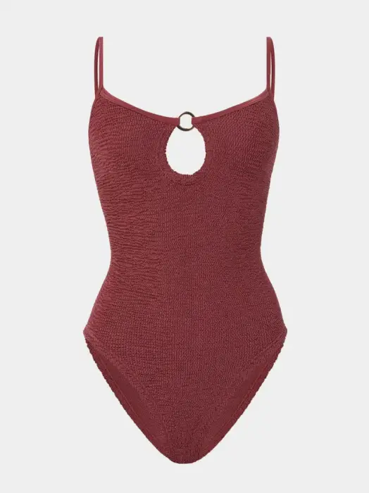 HUNZA TONI SWIM MET/ROSEWOOD