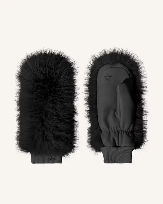 PM SKI RUK. FAUX FUR MITTEN