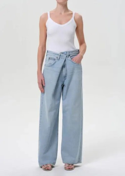 AGOLDE VANA JEAN IN SPARK