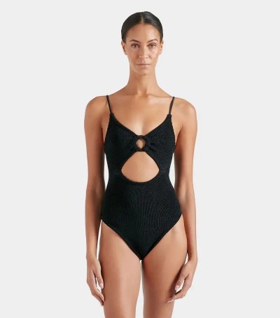 HUNZA CRYSTAL SWIM BLACK