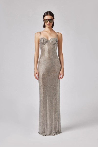 GIUSEPPE DI MORABITO ABITO LUNGO LONG DRESS