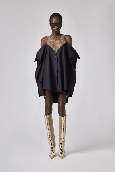 GIUSEPPE DI MORABITO ABITO CORTO SHORT DRESS