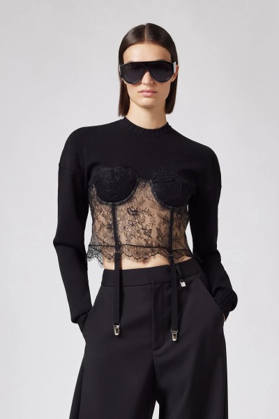 GIUSEPPE DI MORABITO MAGLIA SWEATER BLACK