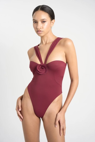 LA REVECHE SAHAR ONE PIECE BURGUNDY