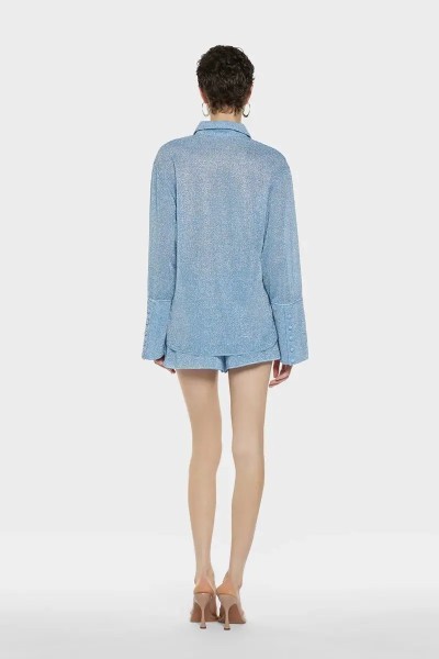 0SEREE GLAZED LUMIERE SLEEVES SHIRT