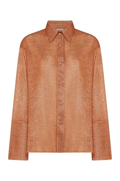 0SEREE GLAZED LUMIERE SLEEVES SHIRT