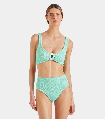 HUNZA NADINE BIKINI MET/MINT