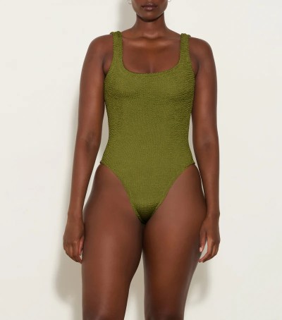 HUNZA SQUARE SWIM METAL/MOSS