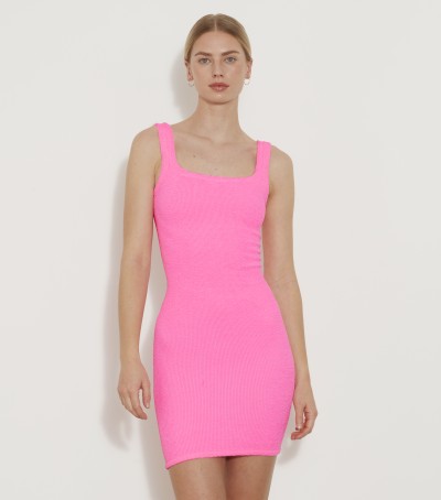 HUNZA TANK DRESS BUBBLEGUM