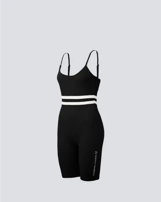 PERFECT MOMENT KOMBINEZON STRIPE FITNESS